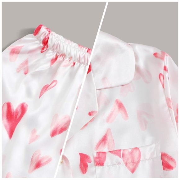 New Satin Silk-Like Pajama Set - Picture 4 of 7